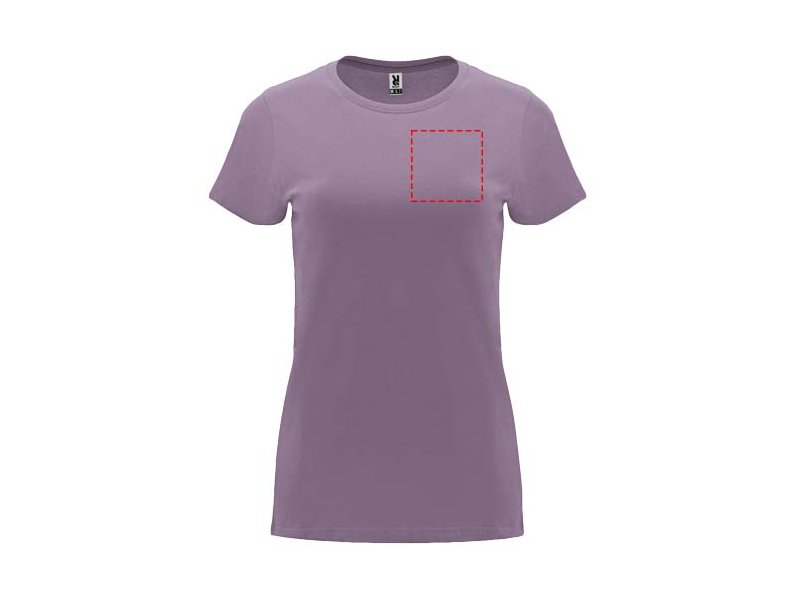 Capri damesshirt met korte mouwen