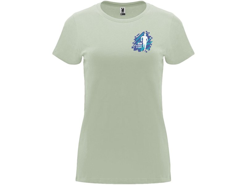 Capri damesshirt met korte mouwen Capri damesshirt met korte mouwen