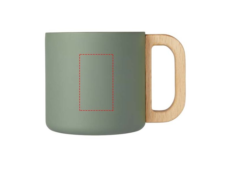 Bjorn 360 ml RCS-gecertificeerde mok van gerecycled roestvrijstaal met koperen vacuümisolatie