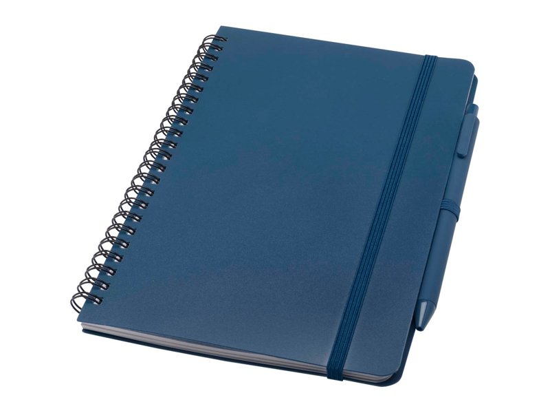 Thalaasa A5 ocean-bound hardcover notitieboek met balpen (zwarte inkt) Thalaasa A5 ocean-bound hardcover notitieboek met balpen (zwarte inkt)