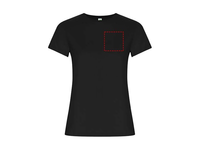 Golden damesshirt met korte mouwen Golden damesshirt met korte mouwen