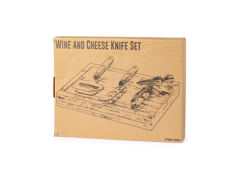 Wijn en Kaas Set Hiblux Wijn en Kaas Set Hiblux