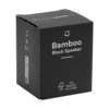 Bamboo Block Speaker met draadloze oplader bedrukken | Jouw relatiegeschenk & promotieartikel