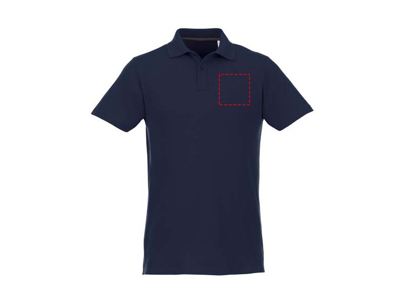 Helios herenpolo met korte mouwen