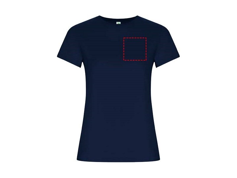 Golden damesshirt met korte mouwen Golden damesshirt met korte mouwen