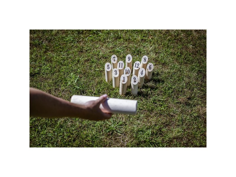 Skittles Outdoor Game spel Skittles Outdoor Game spel