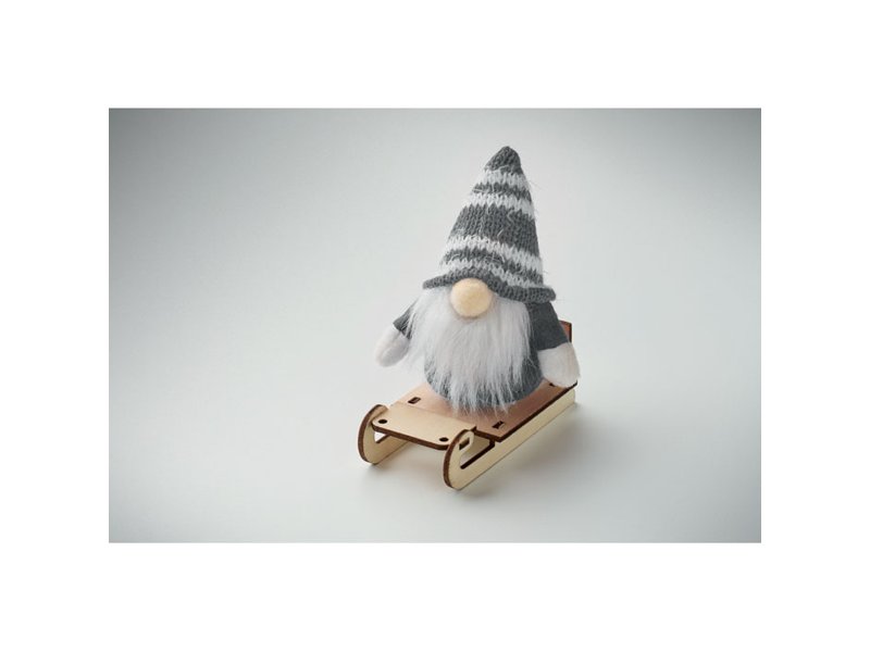 FROSTY SLEIGH - Kabouter op houten slee
