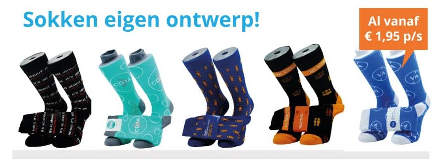 Sokken bedrukken met logo