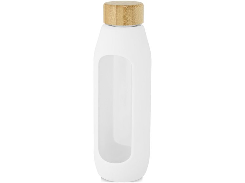 Tidan fles van 600 ml in borosilicaatglas met siliconen grip Tidan fles van 600 ml in borosilicaatglas met siliconen grip