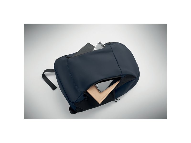 KOROVIN - 15" zachte PU laptop rugzak