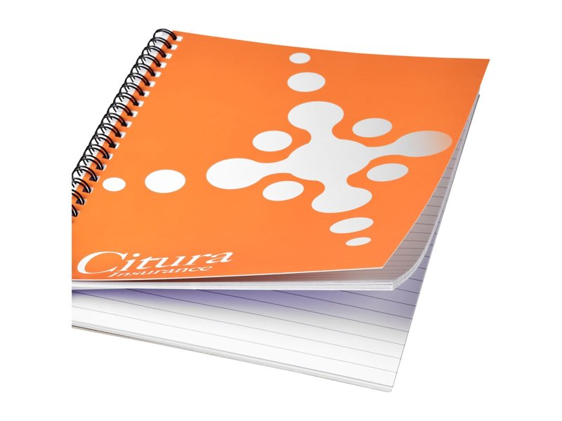Desk-Mate® A5 notitieboek met synthetische omslag Desk-Mate® A5 notitieboek met synthetische omslag