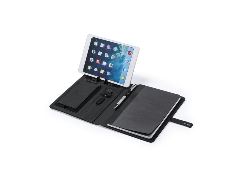 Mooie Weston Power Bank Organizer relatiegeschenk laten bedrukken met logo