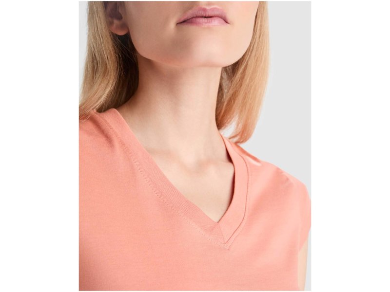 Victoria damesshirt met V-hals en korte mouwen