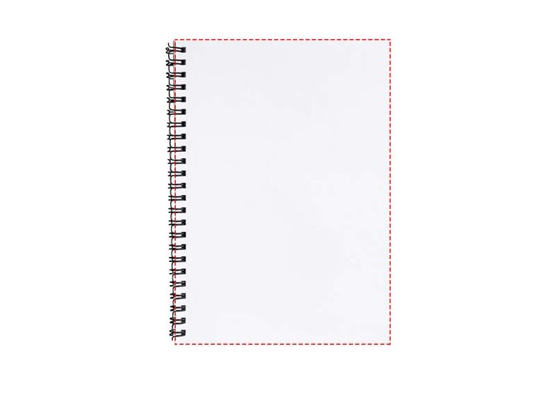 Desk-Mate® A5 notitieboek met synthetische omslag Desk-Mate® A5 notitieboek met synthetische omslag