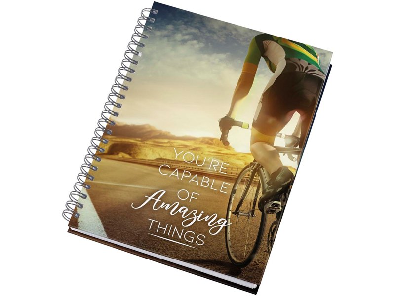 Desk-Mate® A5 ongedateerde agenda met harde kaft Desk-Mate® A5 ongedateerde agenda met harde kaft