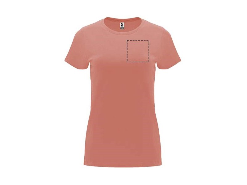 Capri damesshirt met korte mouwen Capri damesshirt met korte mouwen