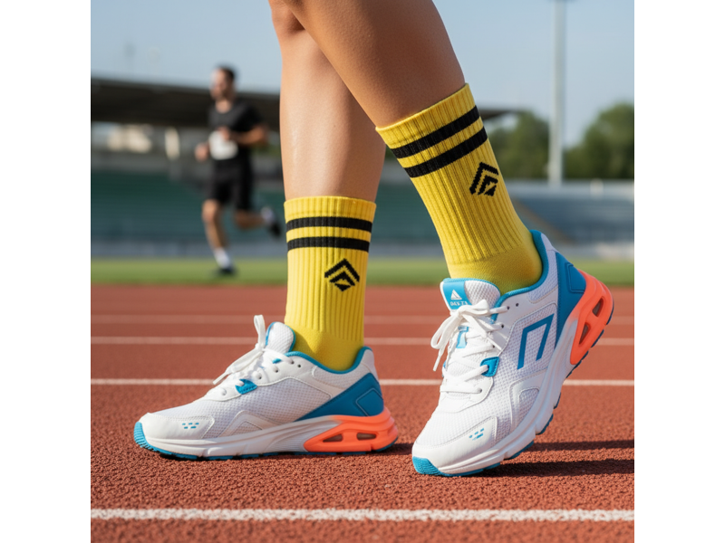 Bedrukte hardloopsokken Bedrukte hardloopsokken