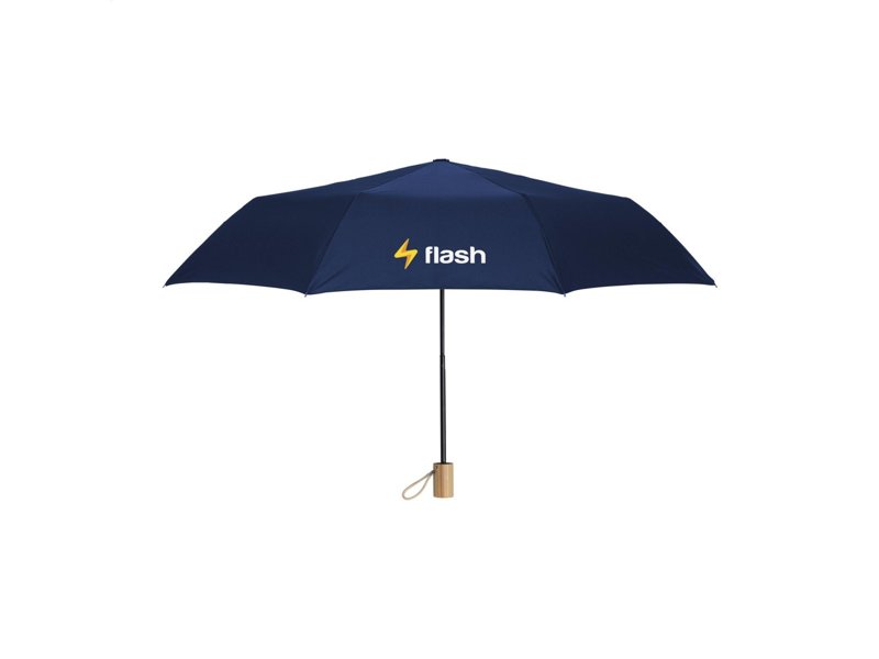 Mini Umbrella RCS RPET opvouwbare paraplu 21 inch bedrukken | Duurzame paraplu Mini Umbrella RCS RPET opvouwbare paraplu 21 inch bedrukken | Duurzame paraplu