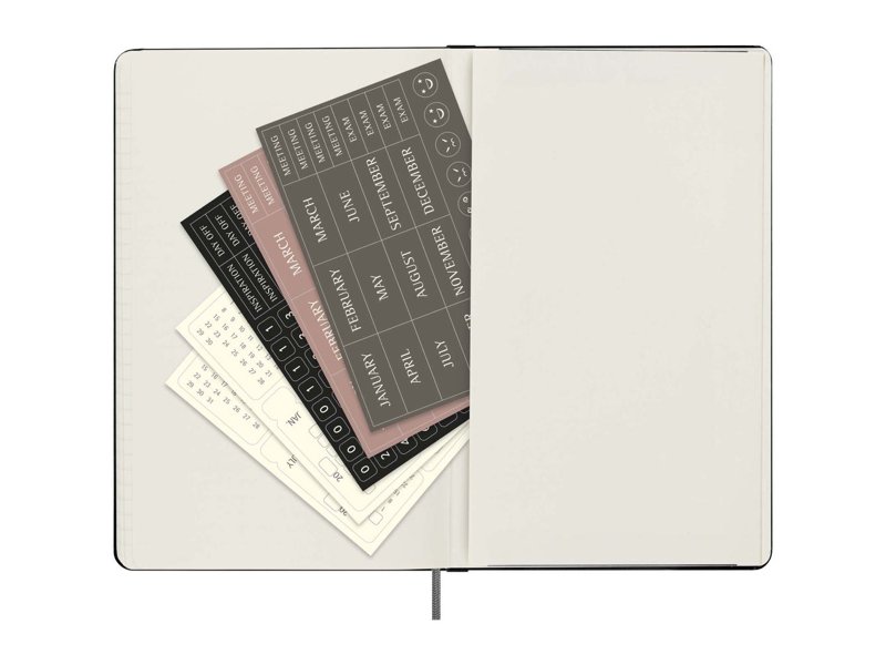 Moleskine ongedateerde weekplanner met harde kaft L