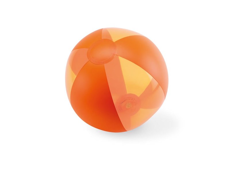 Opblaasbare strandbal oranje