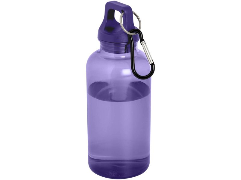 Oregon 400 ml waterfles van RCS-gecertificeerd gerecycled plastic met karabijnhaak
