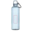 Oregon 750 ml waterfles van RCS-gecertificeerd gerecycled plastic met karabijnhaak Oregon 750 ml waterfles van RCS-gecertificeerd gerecycled plastic met karabijnhaak