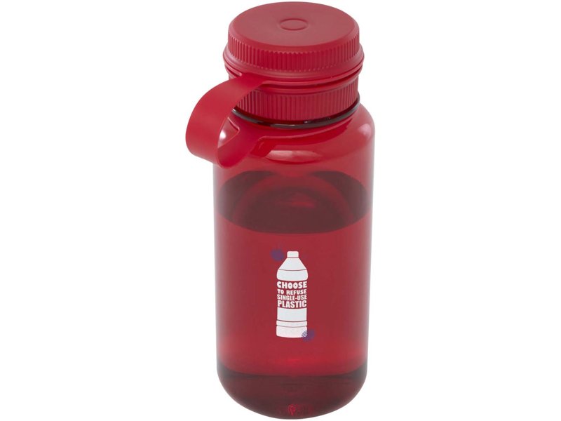 Ryder 900 ml RCS gecertificeerde RPET sportfles met multifunctioneel deksel