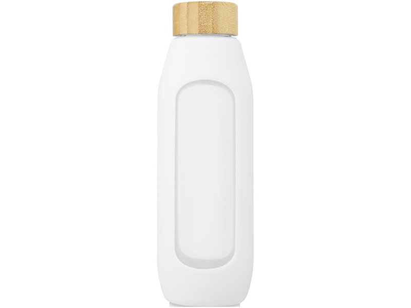 Tidan fles van 600 ml in borosilicaatglas met siliconen grip Tidan fles van 600 ml in borosilicaatglas met siliconen grip