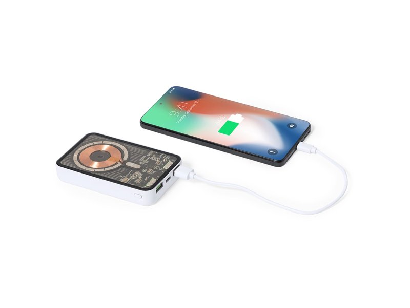 Power Bank Bramson 10.000 mAh bedrukken | Jouw relatiegeschenk & promotieartikel