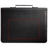 Ebony A4 portfolio met ritssluiting en handvat