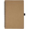 Cobble A5 wire-o gerecycled kartonnen notitieboek met steenpapier
