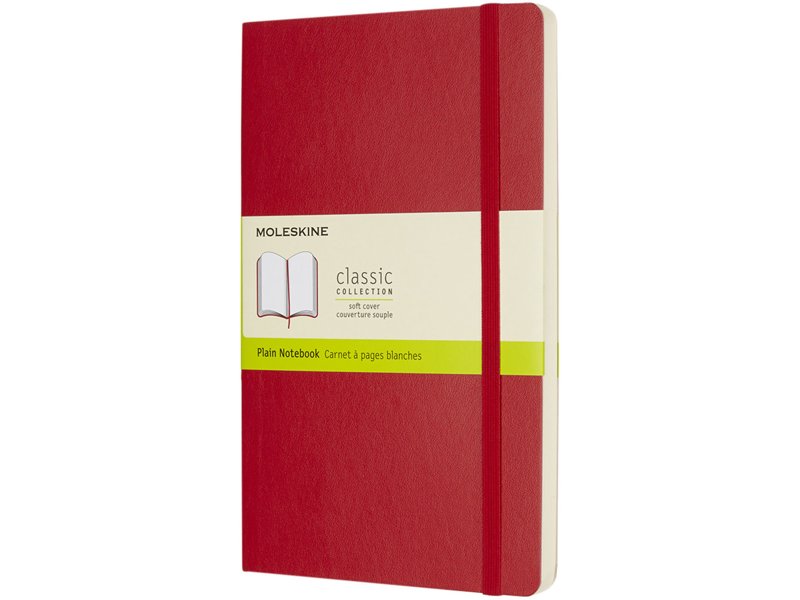 Moleskine Classic L softcover notitieboek - effen Moleskine Classic L softcover notitieboek - effen