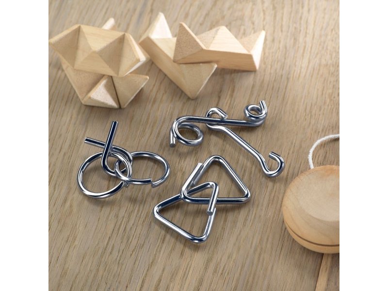 Set van 3 denkspelletjes