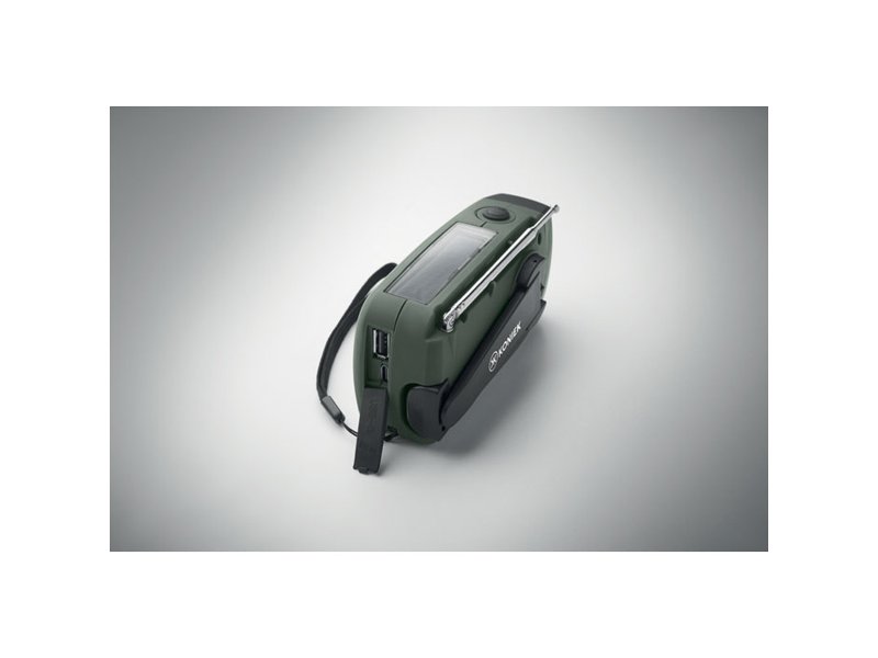 ONDA - Draagbare radio met LED lamp