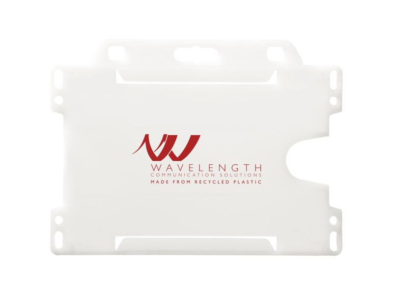 Vega kaarthouder van gerecycled plastic