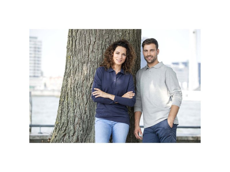 Oakville heren polo met lange mouwen Oakville heren polo met lange mouwen