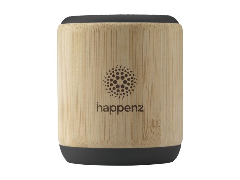 Timor Bamboo Wireless Speaker bedrukken | Jouw relatiegeschenk & promotieartikel