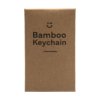 Bamboo Key Rectangle sleutelhanger