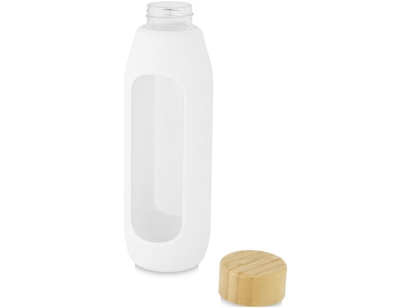 Tidan fles van 600 ml in borosilicaatglas met siliconen grip Tidan fles van 600 ml in borosilicaatglas met siliconen grip