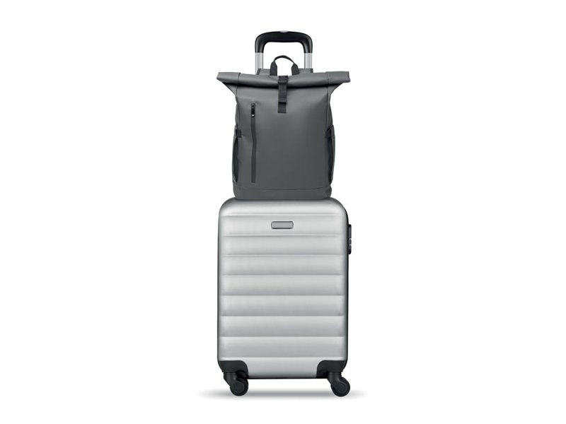 BANGKOK ROLL - Rolltop laptop rugzak 600D