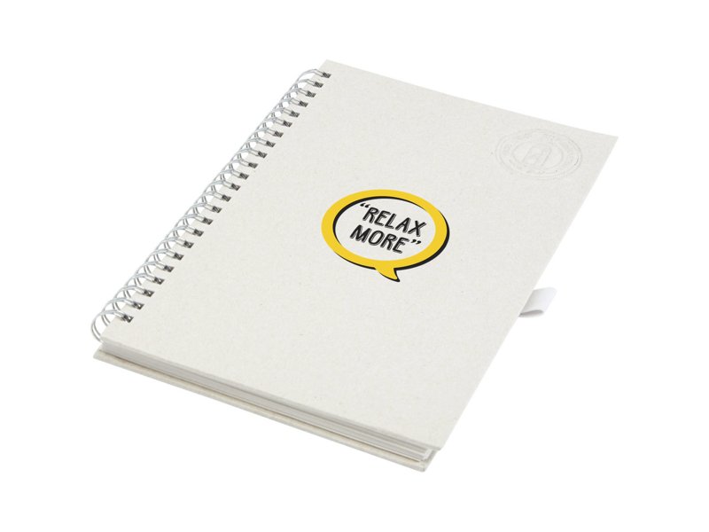 Dairy Dream referentie A5 spiraal notitieboek gemaakt van gerecyclede melkpakken