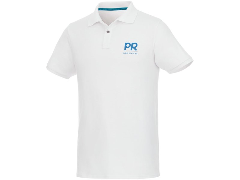 Beryl biologisch gerecyclede herenpolo met korte mouwen Beryl biologisch gerecyclede herenpolo met korte mouwen