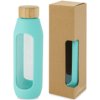 Tidan fles van 600 ml in borosilicaatglas met siliconen grip Tidan fles van 600 ml in borosilicaatglas met siliconen grip