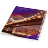 Desk-Mate® A5 spiraal notitieboek en bedrukte achterste omslag Desk-Mate® A5 spiraal notitieboek en bedrukte achterste omslag