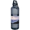 Oregon 750 ml waterfles van RCS-gecertificeerd gerecycled plastic met karabijnhaak