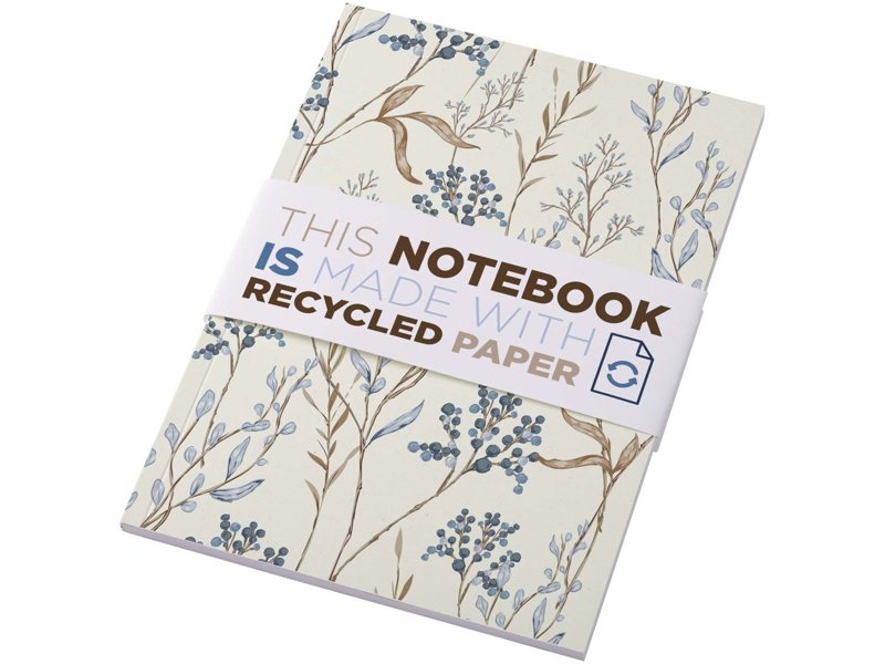 Novella Austen A5 gerecycled notitieboek met zachte cover, 50 vellen Novella Austen A5 gerecycled notitieboek met zachte cover, 50 vellen