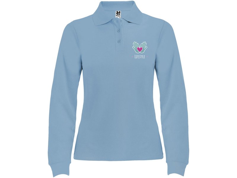 Estrella damespolo met lange mouwen