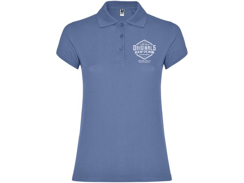 Star damespolo met korte mouwen Star damespolo met korte mouwen