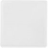 Ellison vierkante kunststof onderzetter met papieren inlay