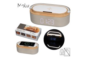 MoLu-speaker Limassol bedrukt met logo als relatiegeschenk